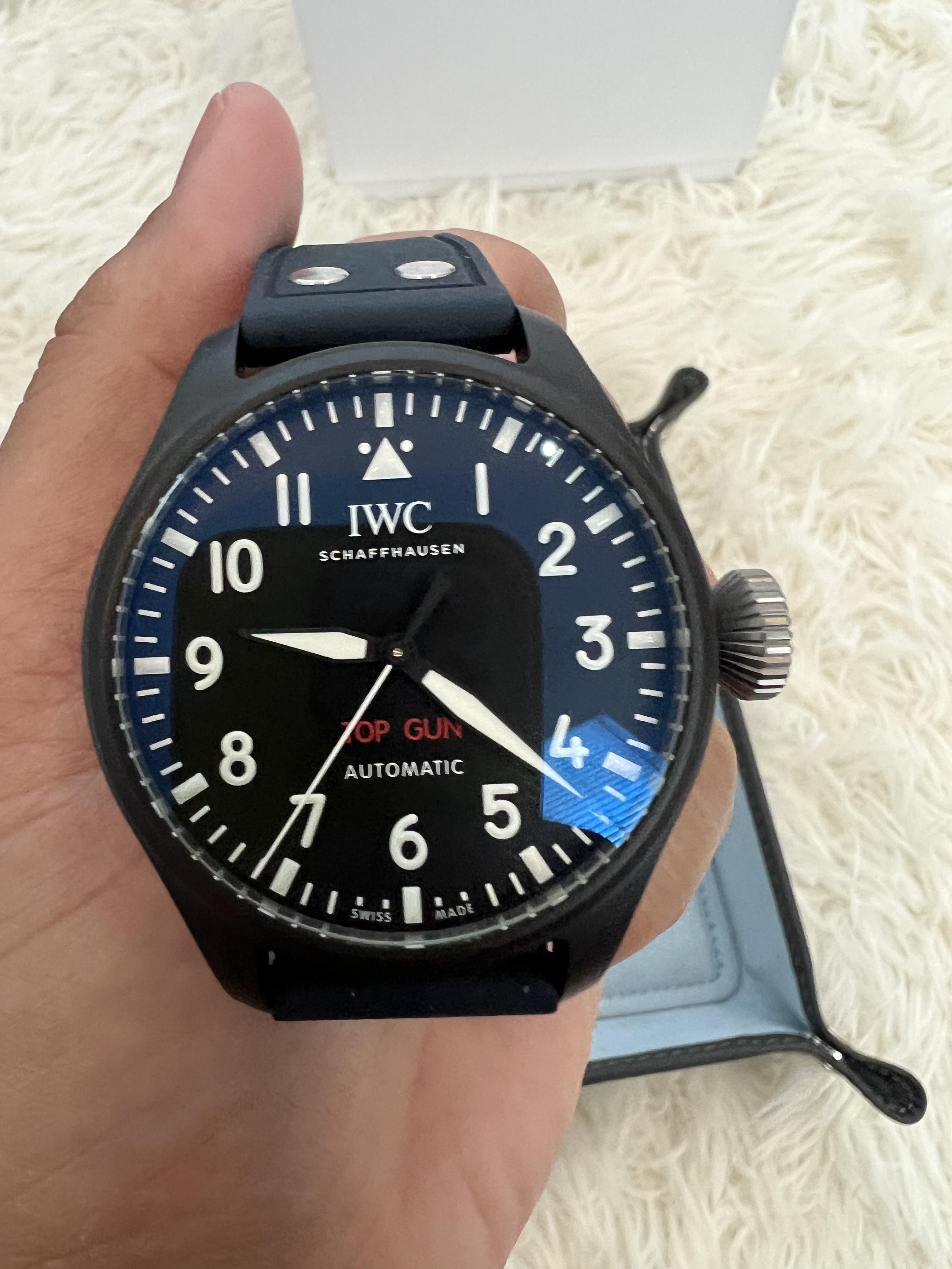 WTS IWC Big Pilot 43 Top Gun IW329801 WatchCharts