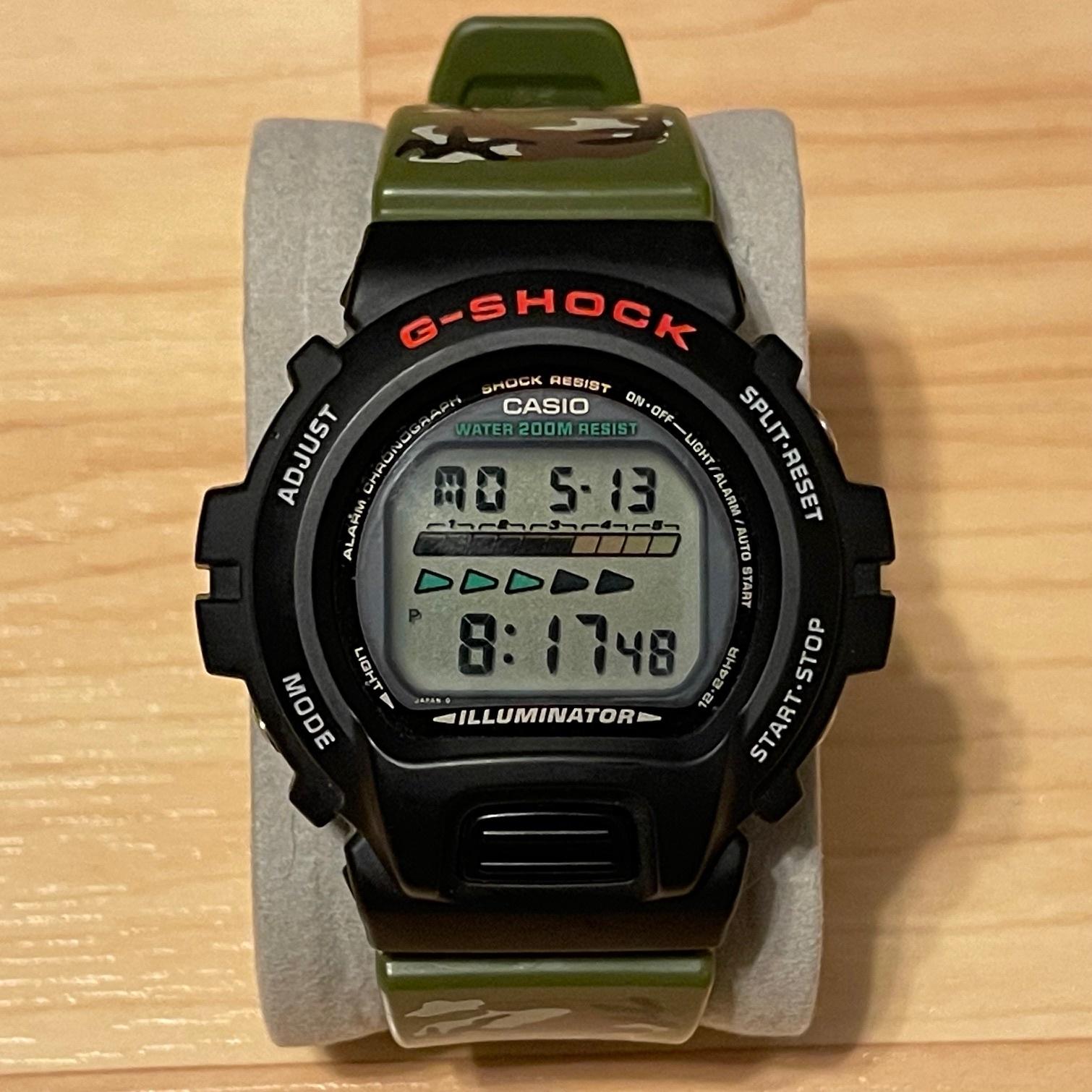 [WTS] Casio G-Shock DW-6600 DW-6600F-3V Camo Band “American Sniper” Rare  Vintage Illuminator 1199 Module Japan M Digital Watch 6600 | WatchCharts  Marketplace