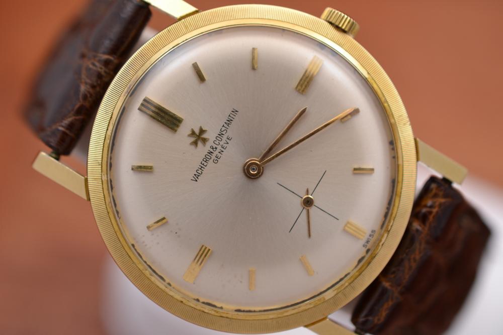 FS Antique Vacheron Constantin Geneve Watch 18K Gold Ref. 6405