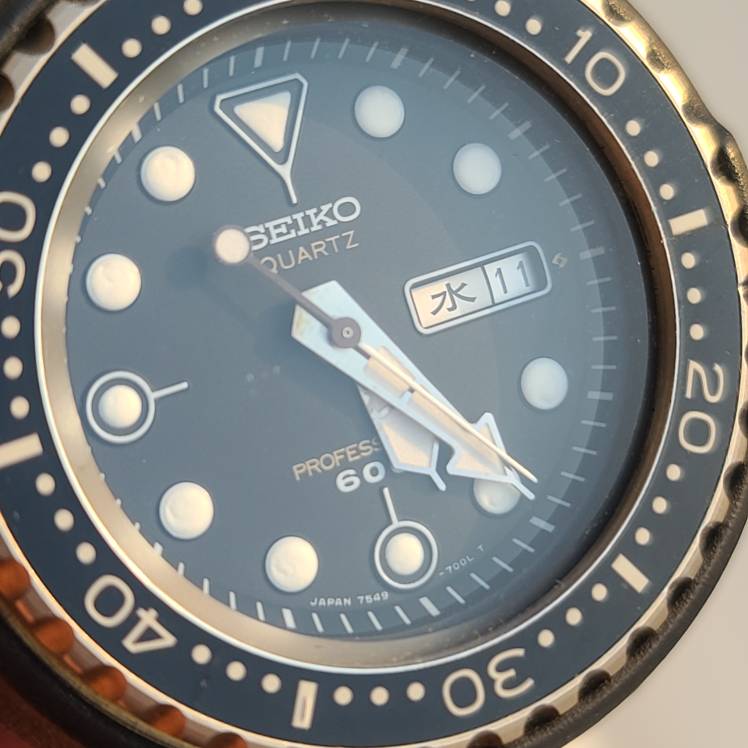 F.S Vintage Seiko 7549-7009 Golden Tuna | WatchCharts Marketplace
