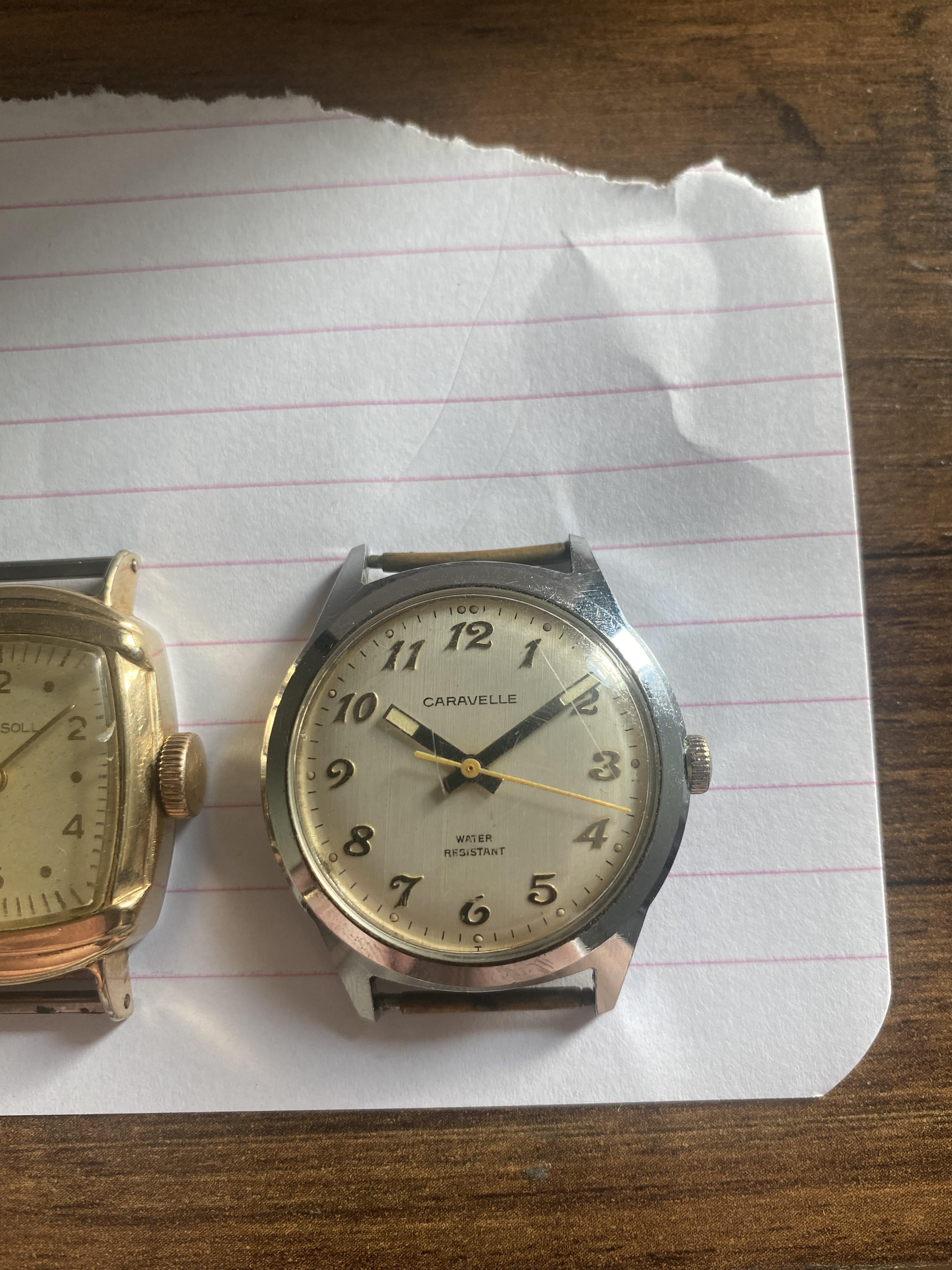 WTS] Vintage Watches for Parts/Repair (Waltham, Caravelle