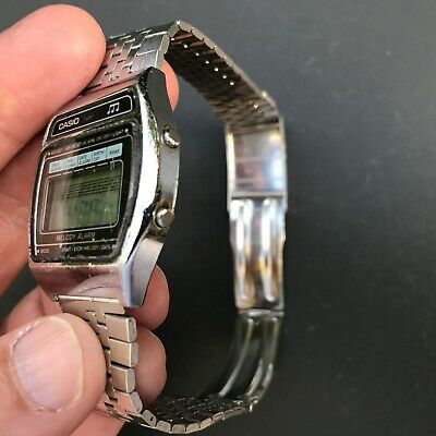 Very Rare 1980 Vintage CASIO Melody M-1230 (82) Japan D 34mm Watch