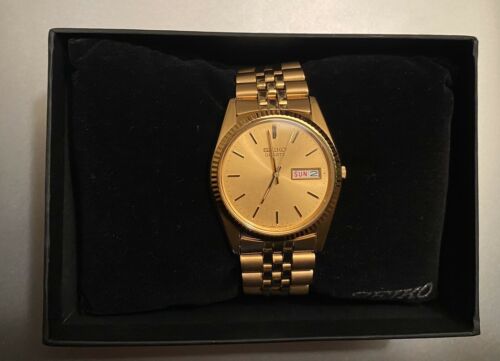 seiko datejust gold