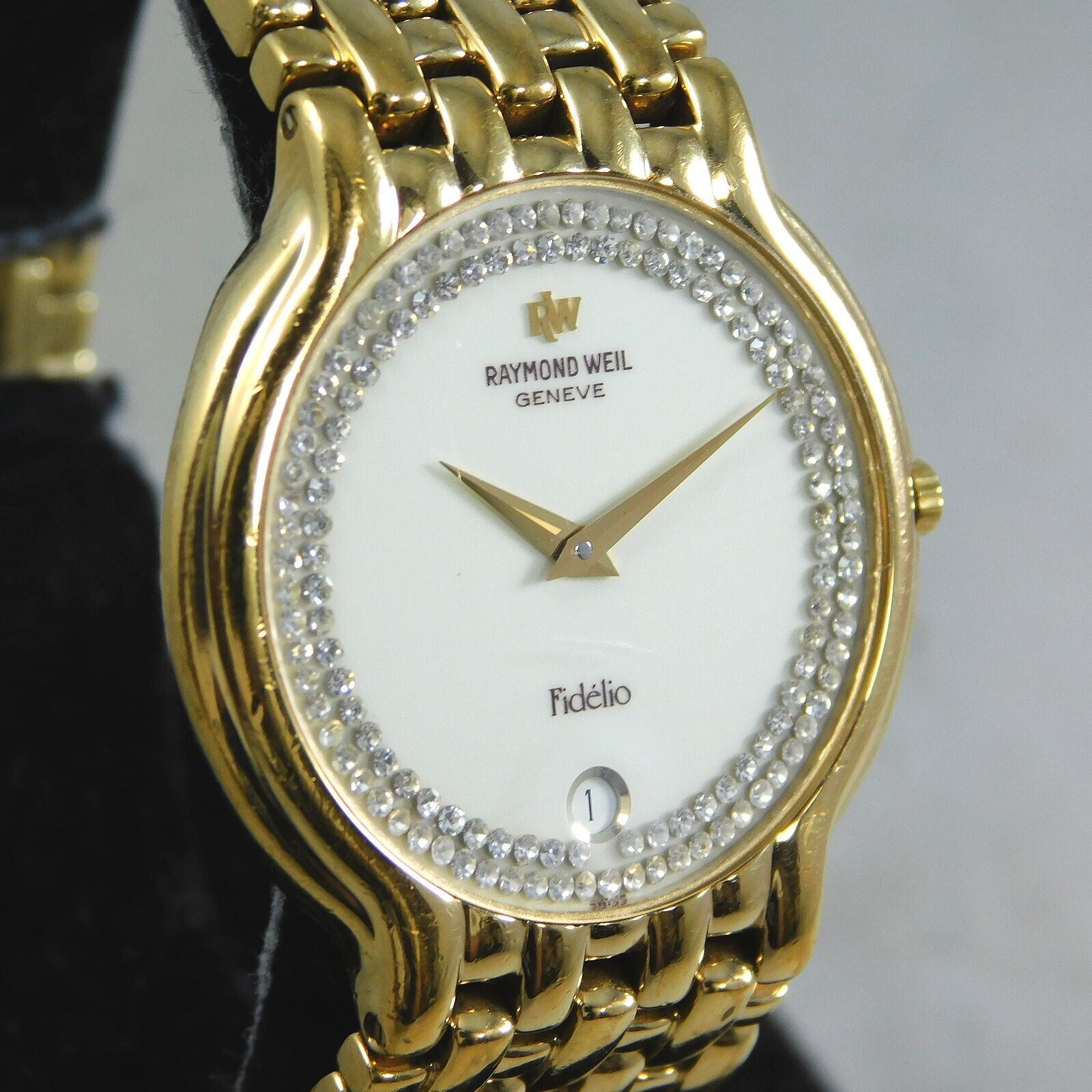 RAYMOND WEIL 4802 Fidelio 18K GOLD ELECTROPLATED MEN'S VINTAGE