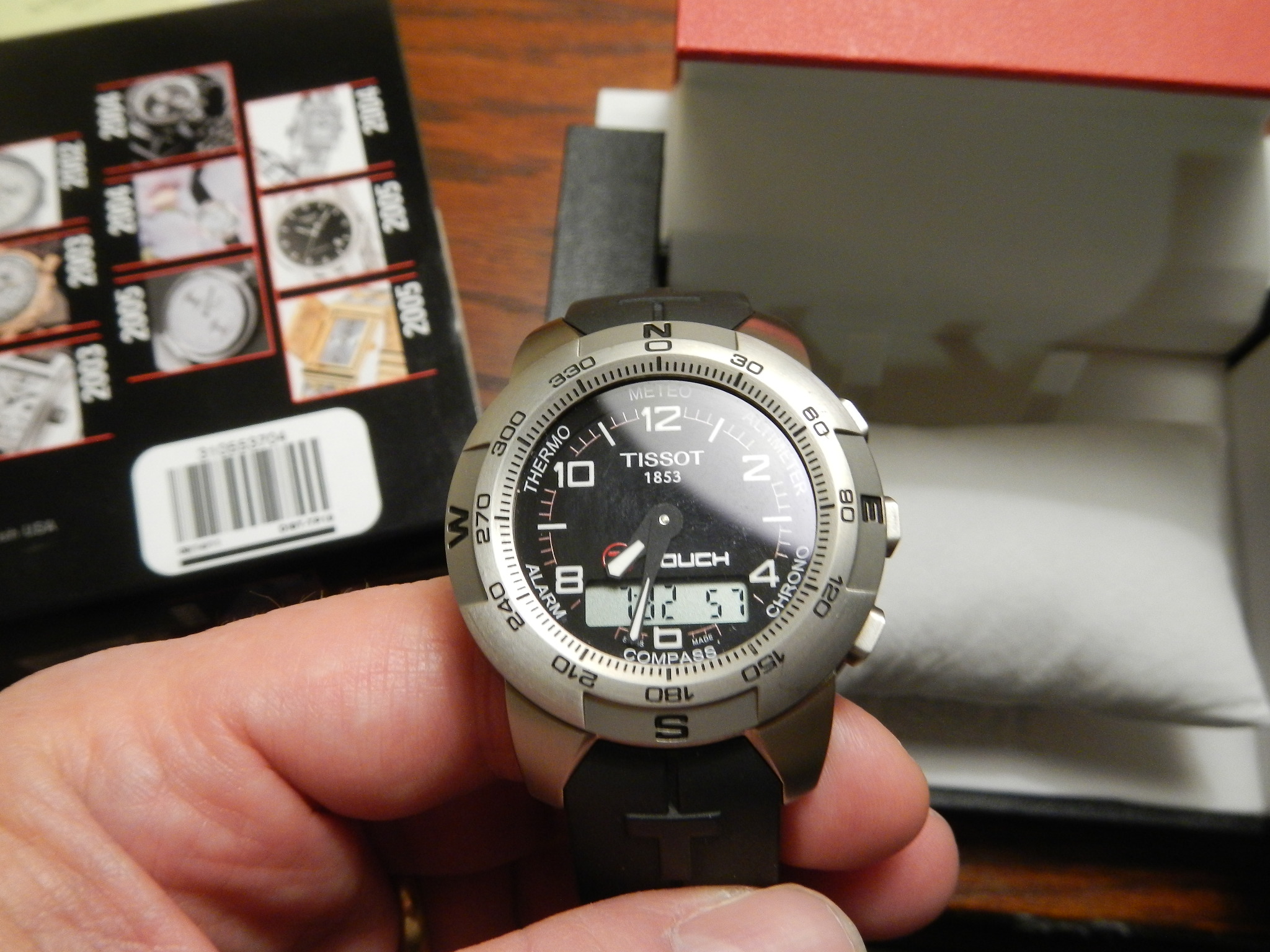 Tissot T Touch II Titanium LNIB with Box Manual and Original