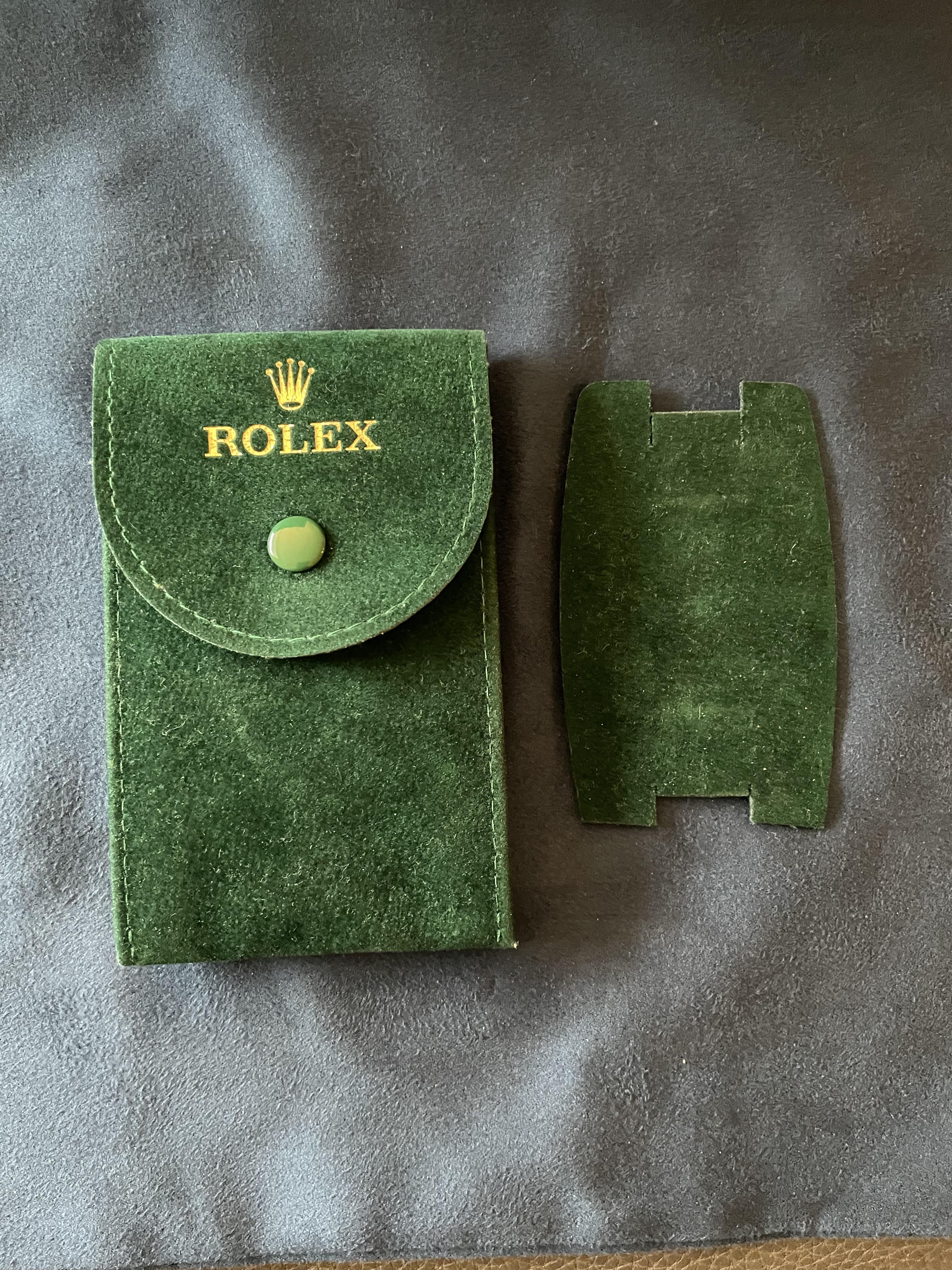 WTS Rolex Service Pouch WatchCharts Marketplace