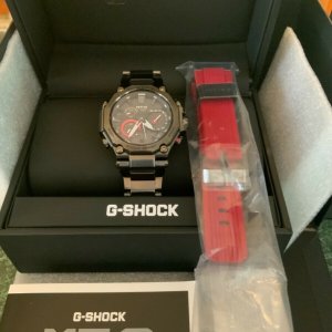 Casio G Shock Black Men S 51mm Mtgb00bde1 Bracelet Strap Watch Watchcharts