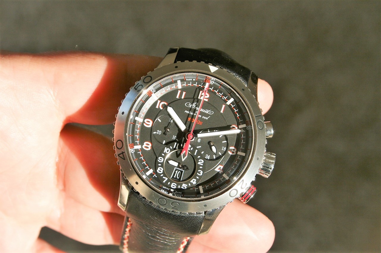 FS Breguet Transatlantique Type XXII Flyback 10 Hz 44mm 3880ST H2