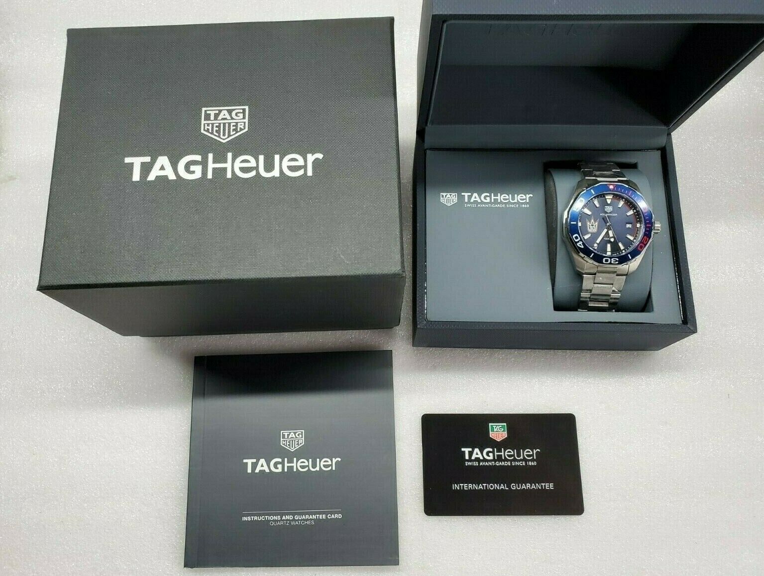 TAG HEUER HENRIK LUNDQVIST SPECIAL EDITION MEN S WATCH WAY101J