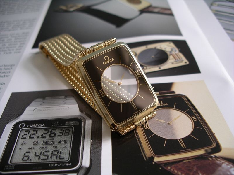 Omega la magique 18k on sale gold