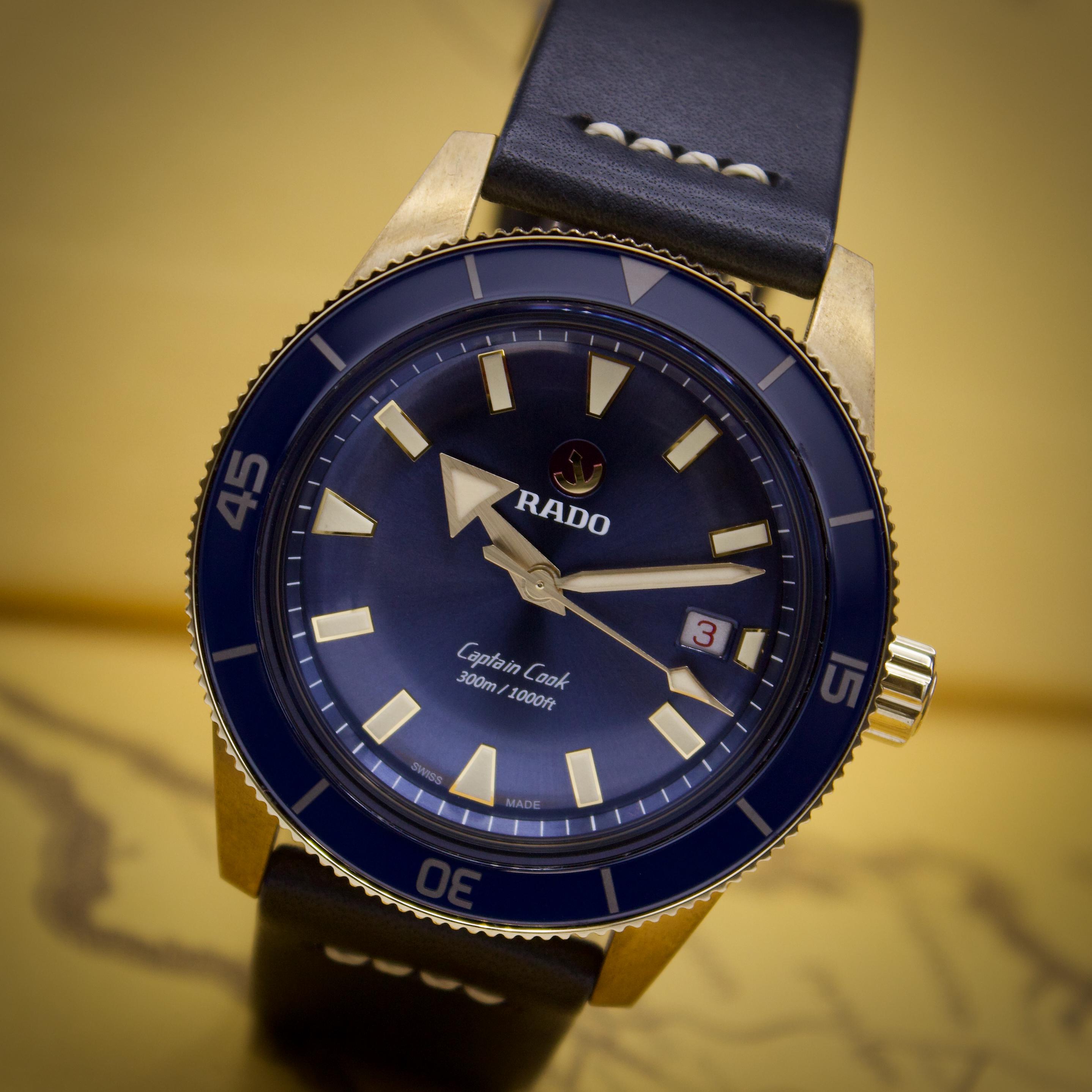 [WTS] 2021 Rado Captain Cook Bronze R32504205 Box & Papers, Excellent