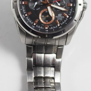 Casio Edifice Chronograph Stainless Steel Mens Watch EF 328 3745 WatchCharts Marketplace