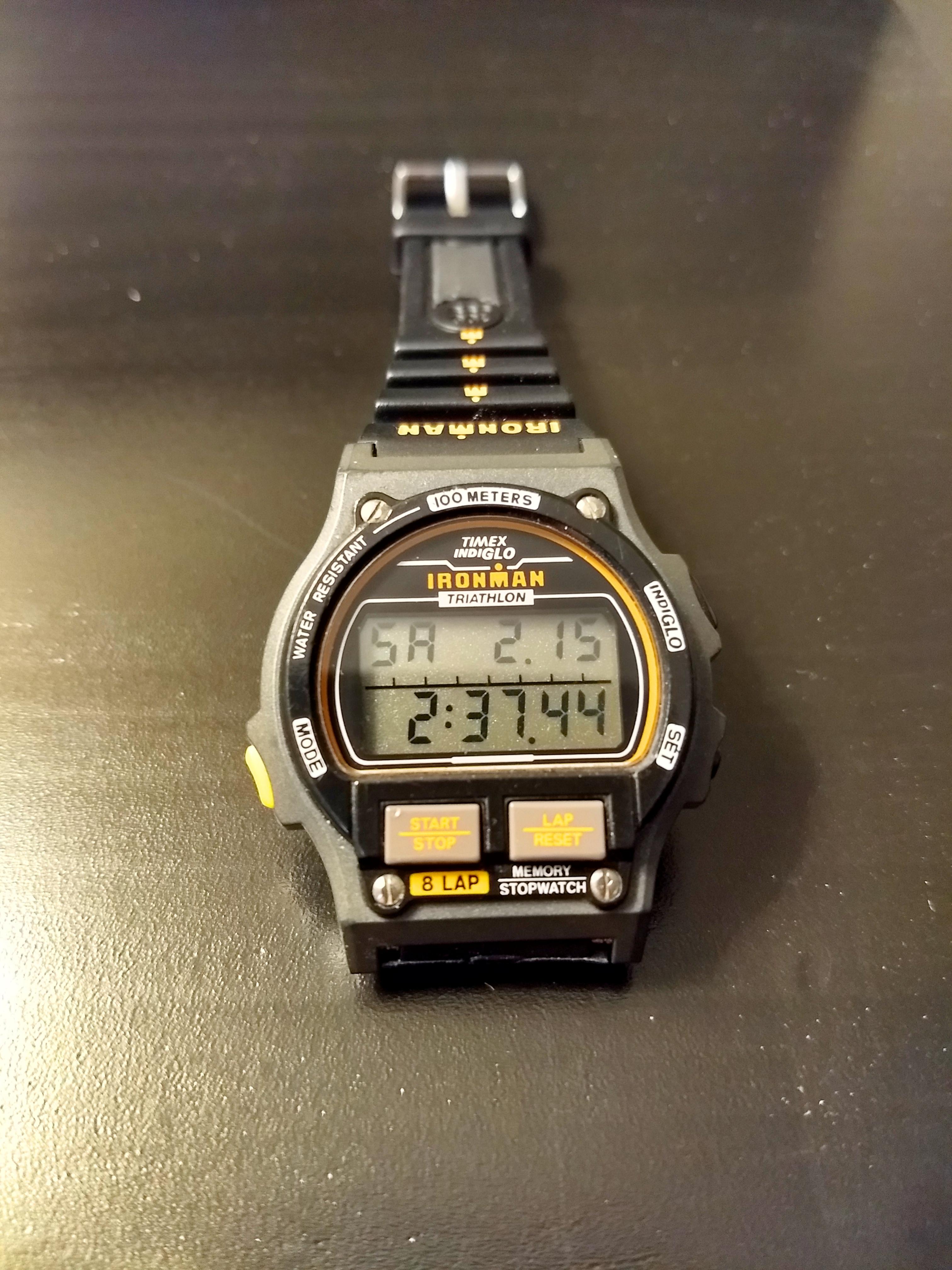 FS: Vintage 1993 Timex Ironman Triathlon 8-lap with fresh battery