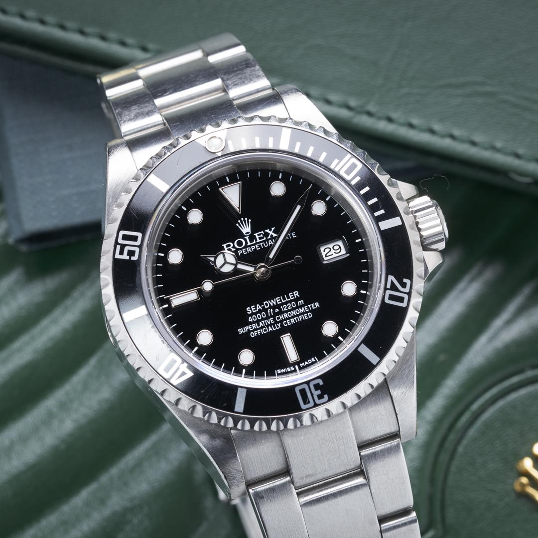 FS 2009 Rolex Sea Dweller Ref. 16600 with Box Papers