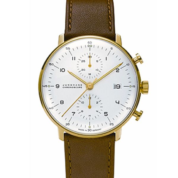 Max bill / Max Bill Chronoscope Watch Number White Model 027 7800.00 ...