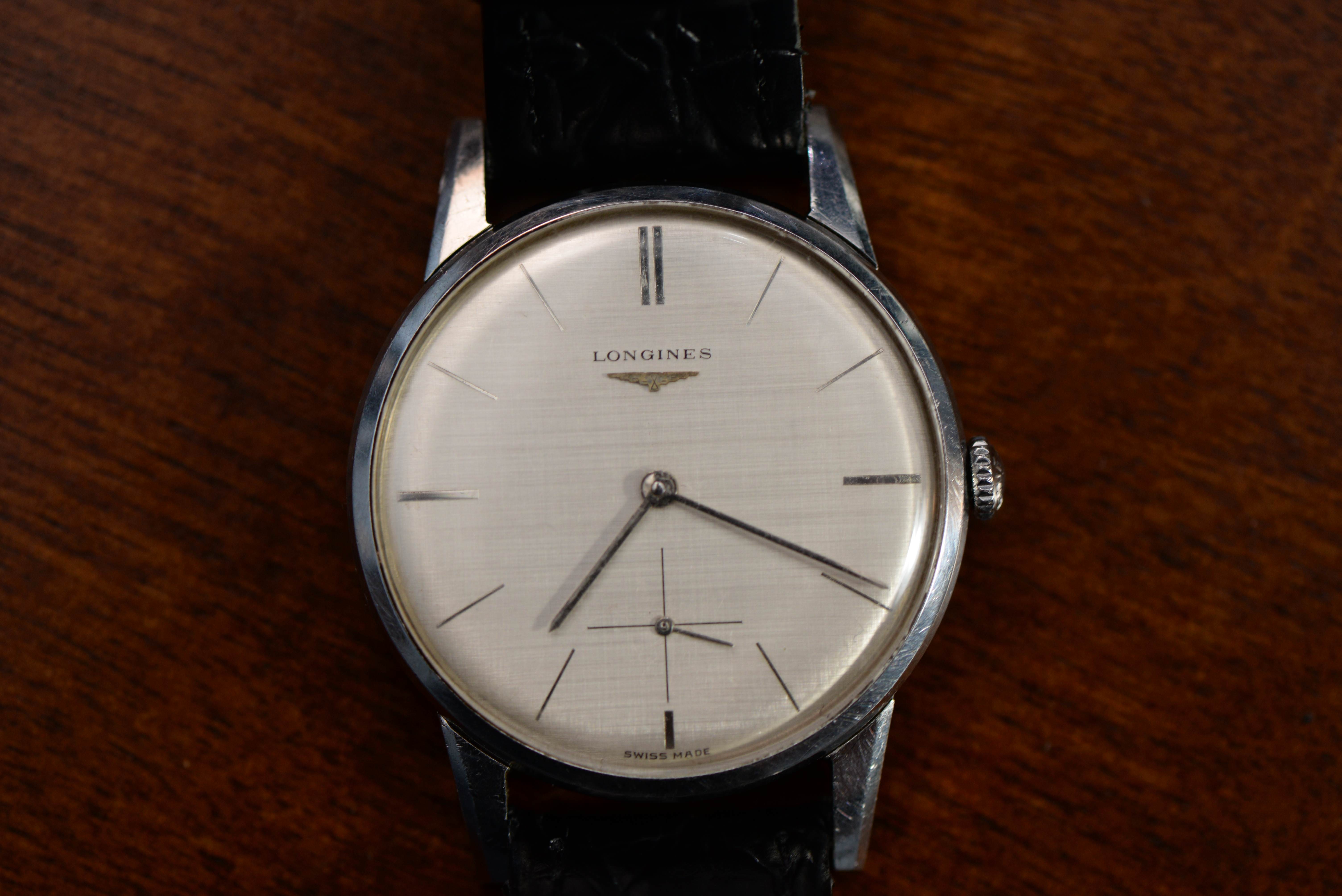 WTS Vintage Longines with Linen Dial Cal. 30L Ref. 8888 31