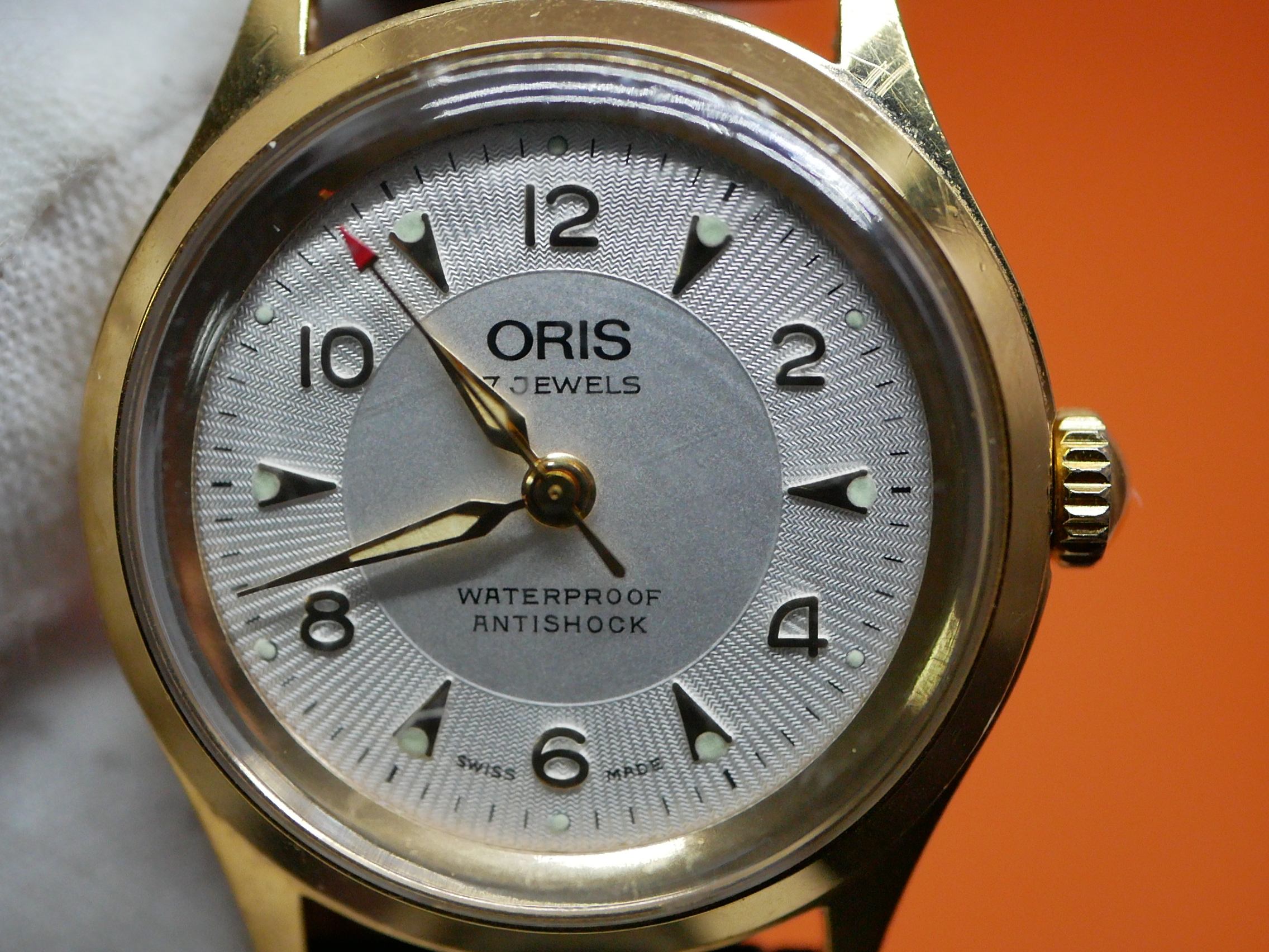 WTS ORIS Gold Plated Mechanical 7305 for 173.05