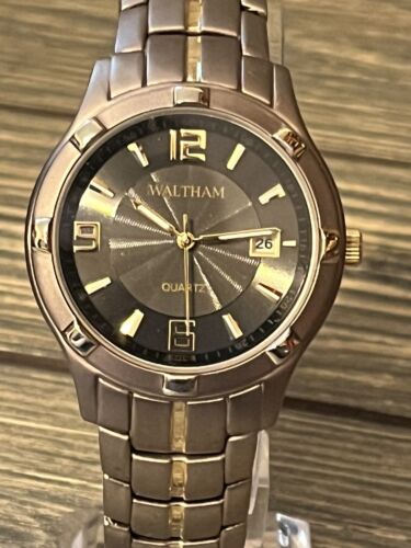 Waltham quartz 2025 mens watch