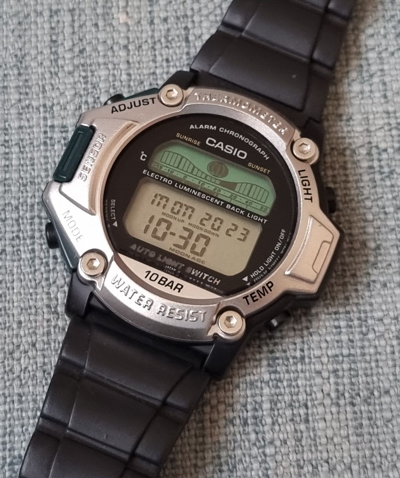 CASIO DQR-300 WEATHERSTATION METEO