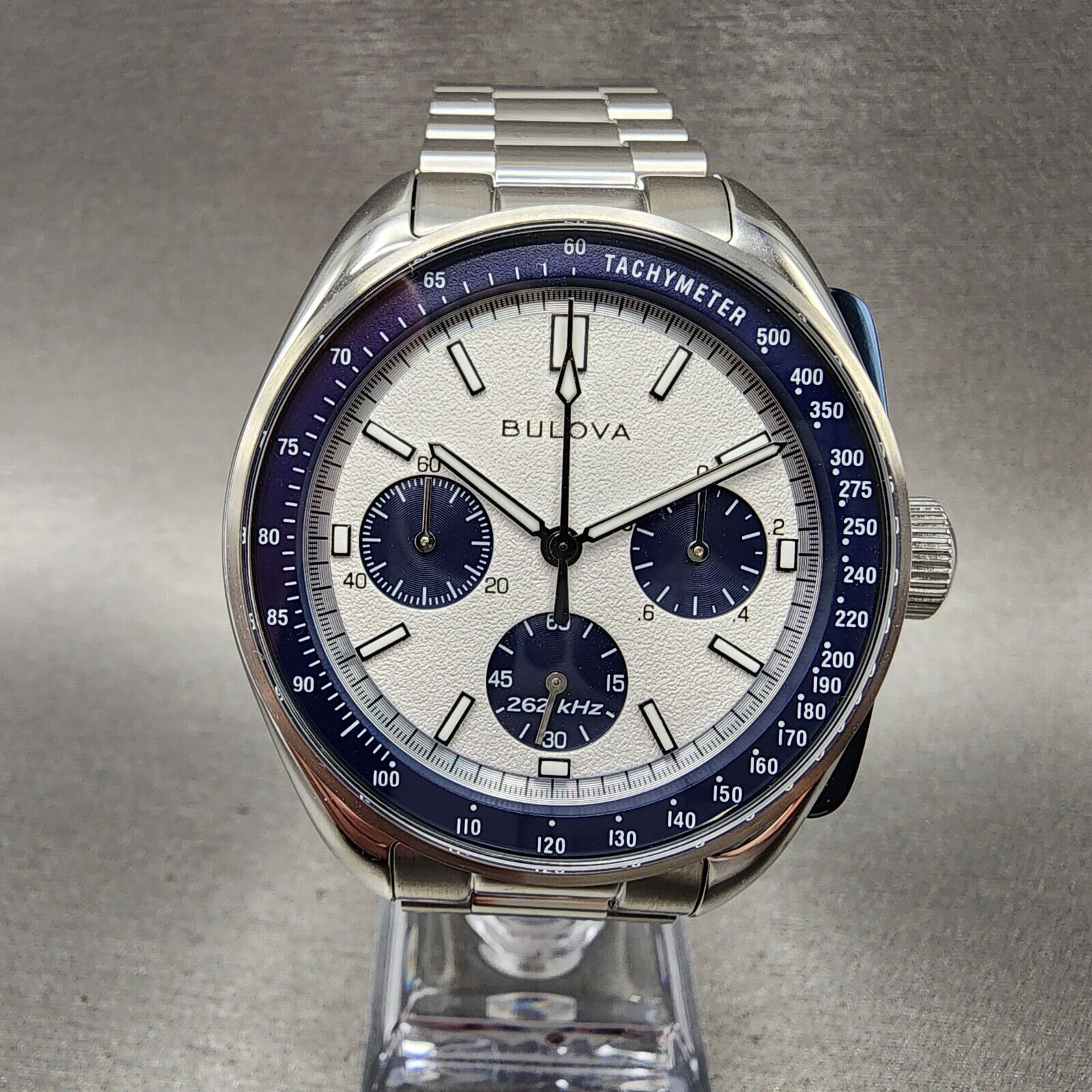 Orologio Bulova Uomo Lunar Pilot in Acciaio 98A305