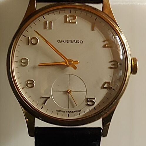 9ct Gold Garrard Watch - Watches - Hemswell Antique Centres