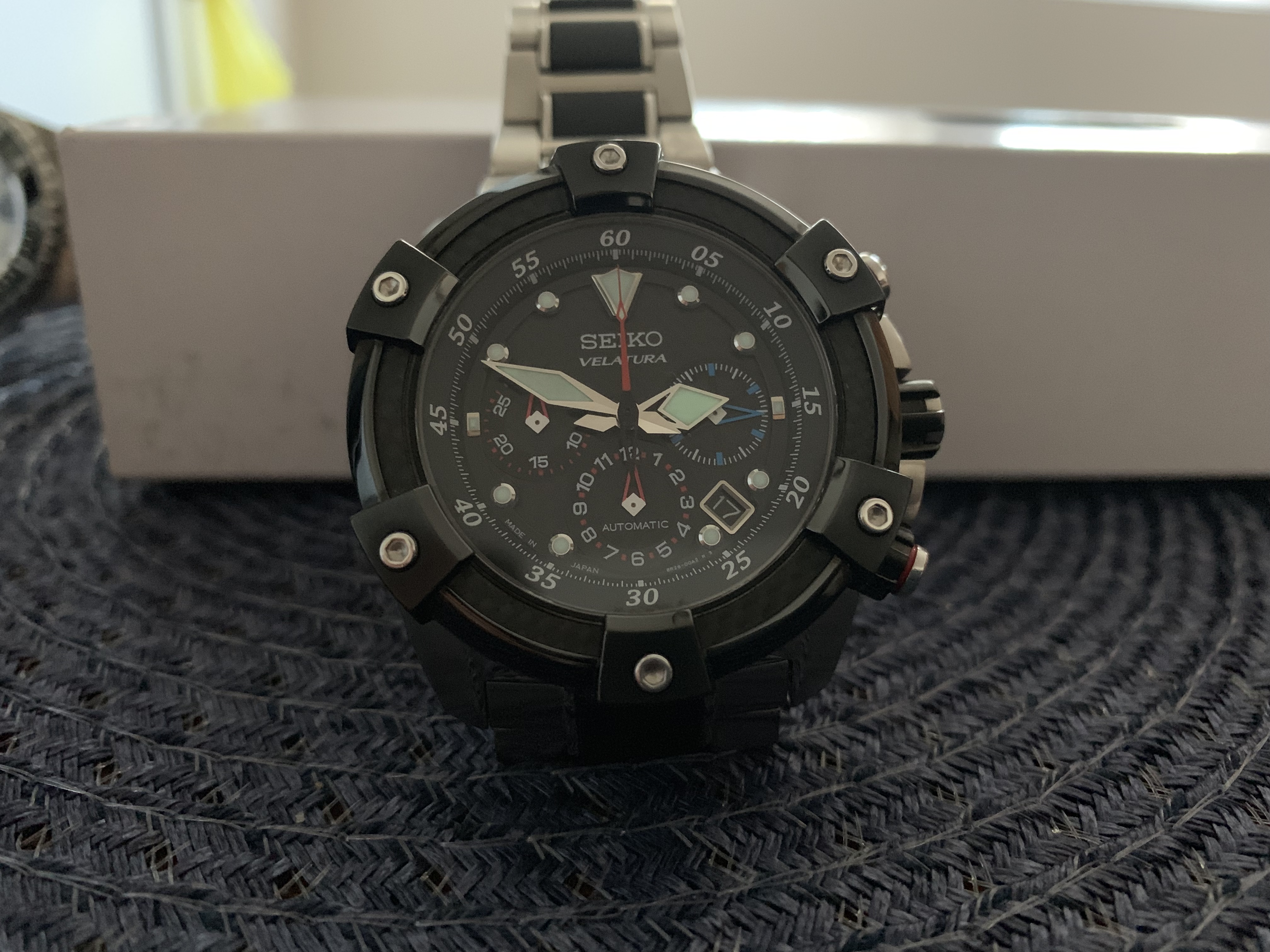 seiko velatura automatic chronograph limited edition