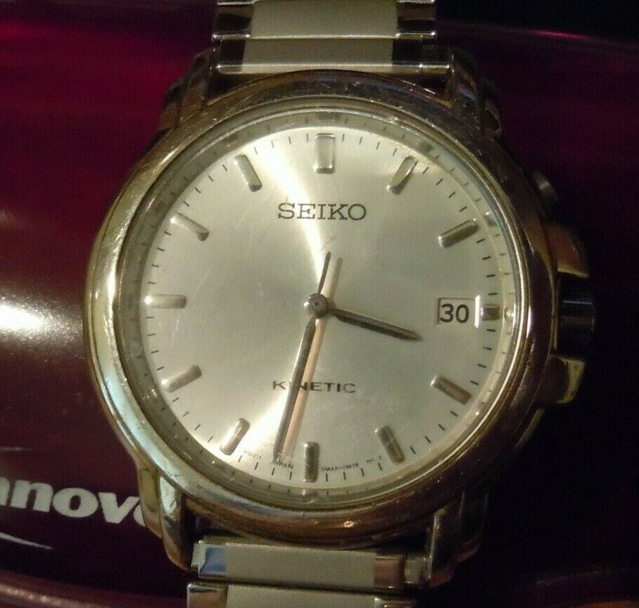 Vintage seiko kinetic online watches