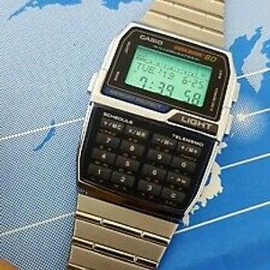 Vintage Casio DBC-810 Databank-80 Memory, Calculator, World Vintage Casio DBC-810 Databank-80 Memory, Calculator, World