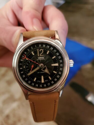 Vintage 1998 Oris 7476 Commander Calibre 644 Small Seconds Pointer