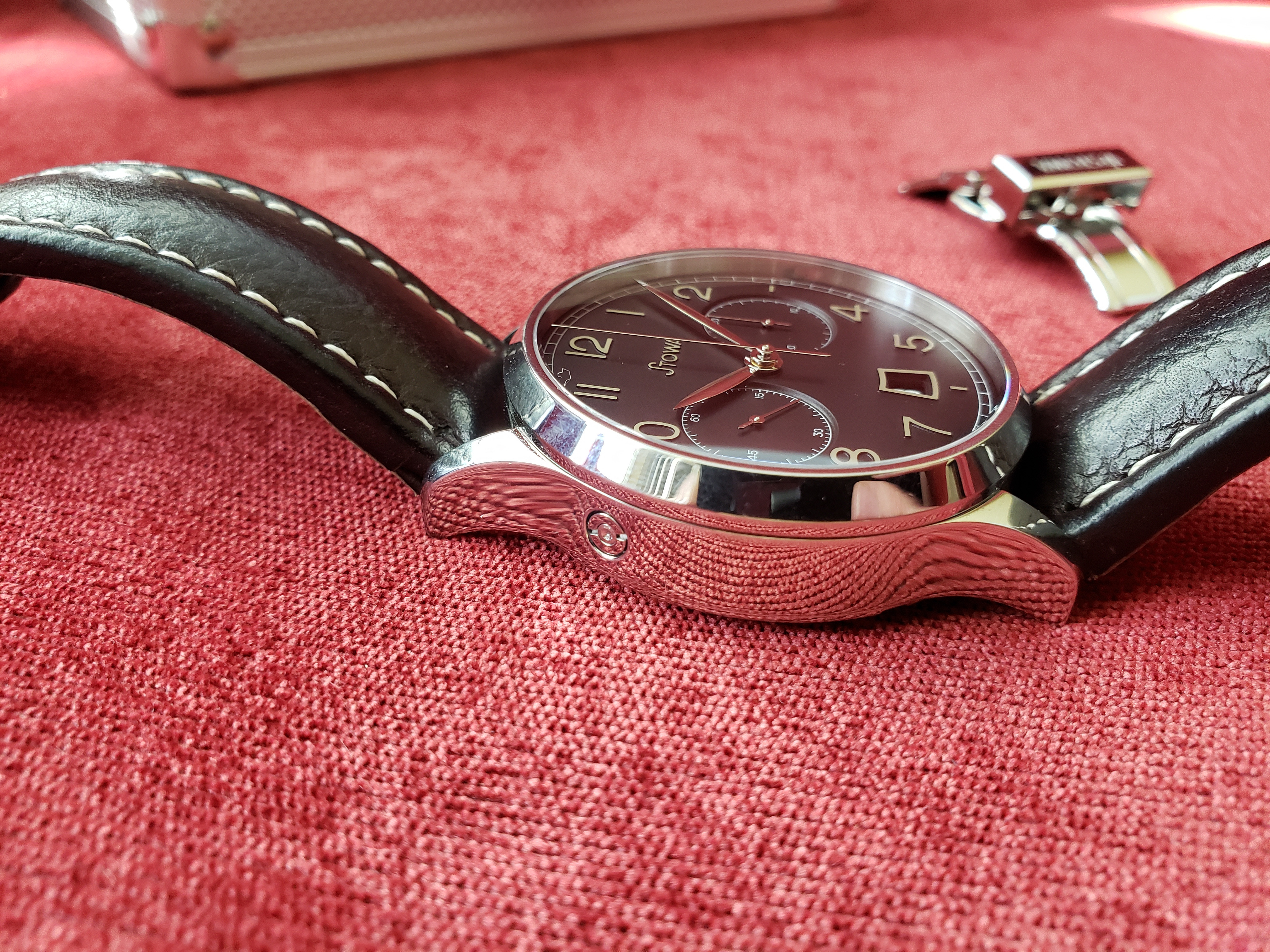 FS: Stowa 1938 Chronograph w/ hand-winding modification, near-mint 