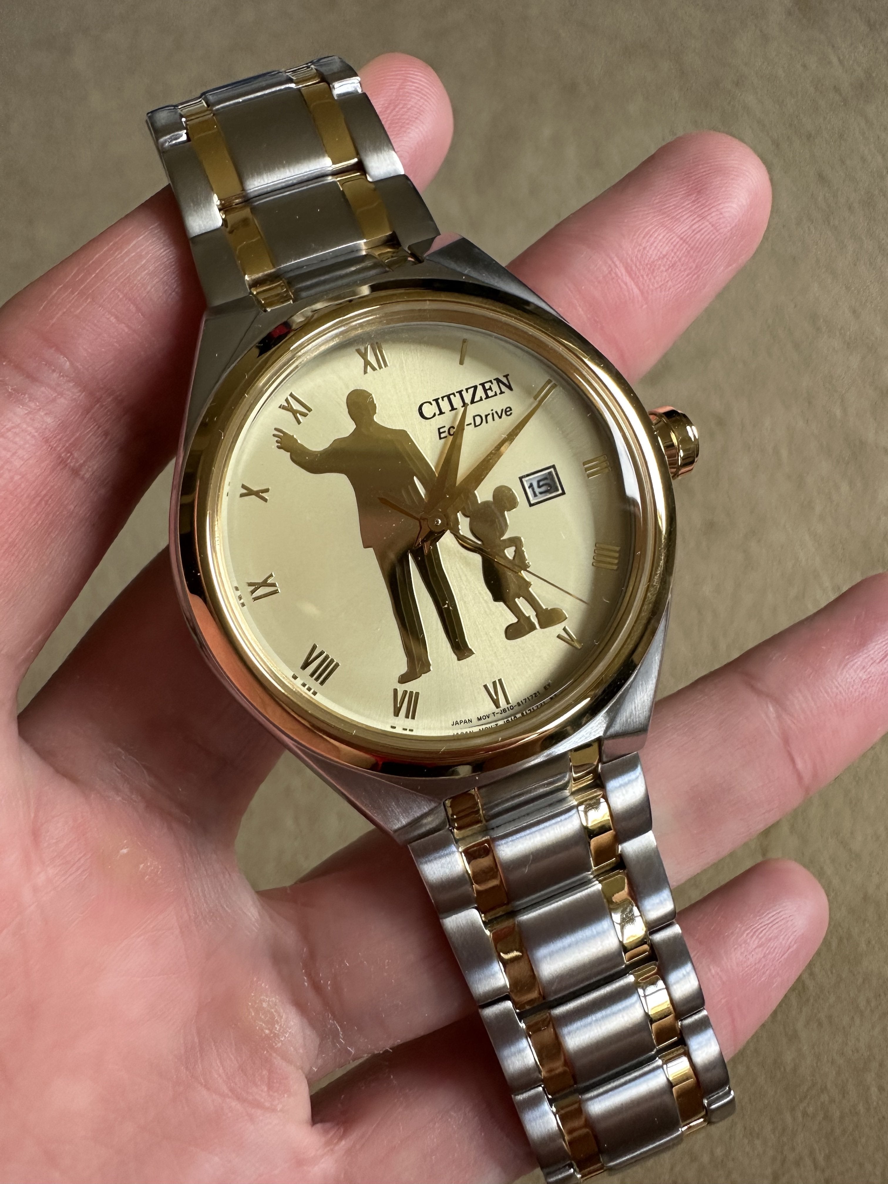 FS : Citizen Mickey Mouse and Walt Disney ''Partners'' Eco-Drive
