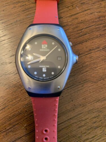 Ladies Seiko Kinetic Watch Model 3M22 0D49 Pre owned WatchCharts