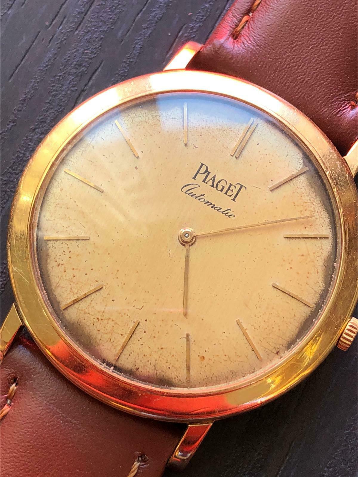 Piaget Ref. 12103 18k Gold Automatic circa 1960 s WatchCharts