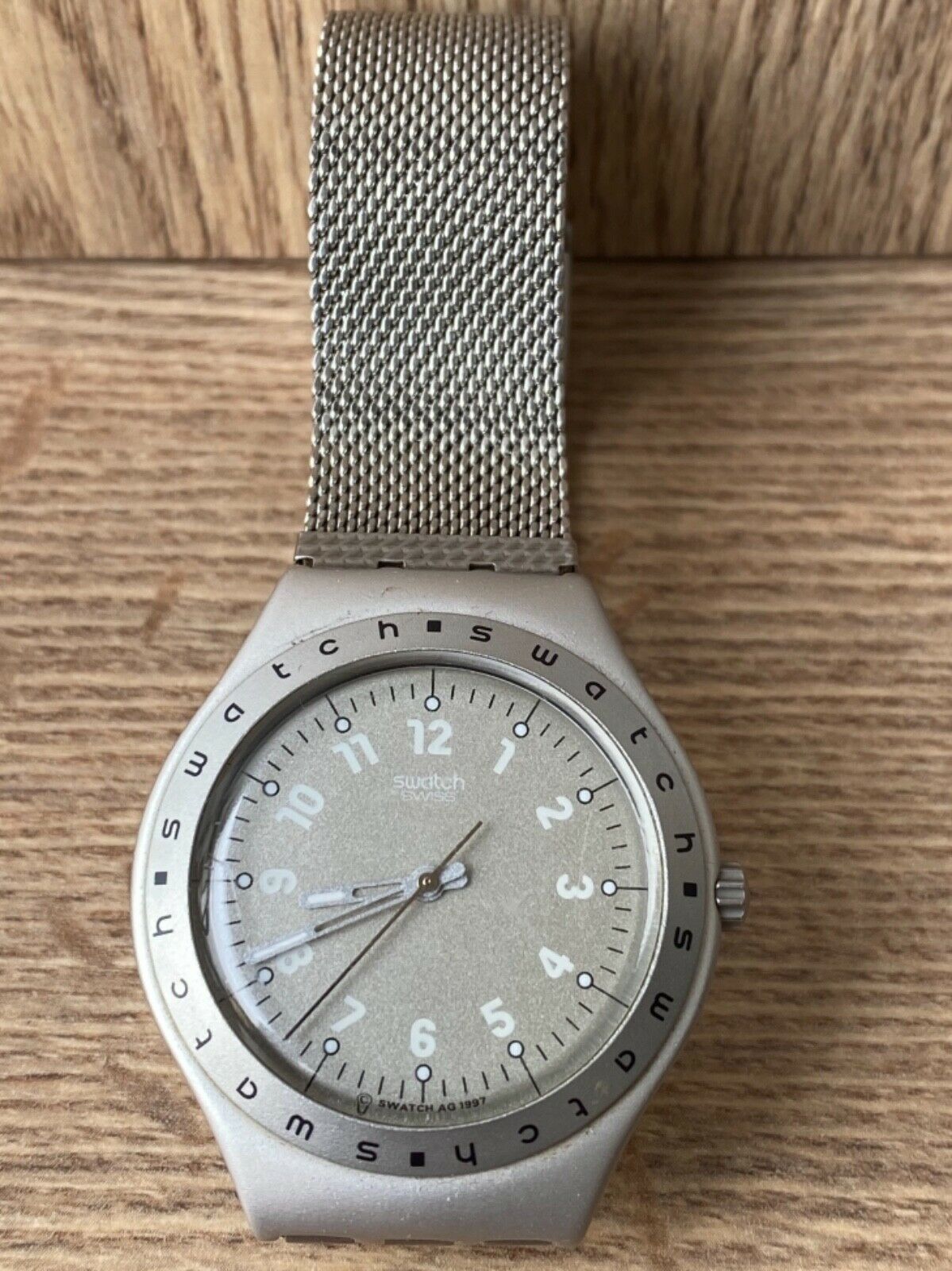 Swatch irony shop aluminium 1997