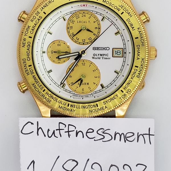 [WTS] Seiko Olympic World Timer, Historical Watch aka the “Peace/Unity ...