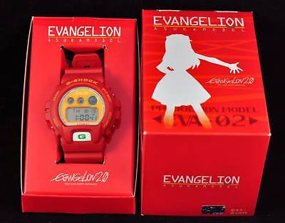 Casio G-Shock Evangelion EVA-02 ASUKA Japan Limited Watch DW Casio G-Shock Evangelion EVA-02 ASUKA Japan Limited Watch DW