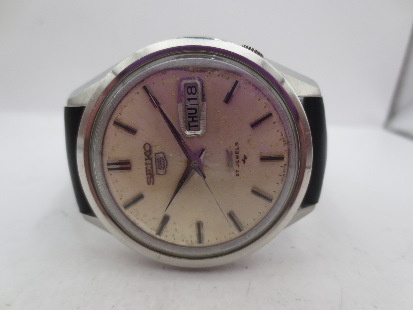 セイコー ファイブ　デラックス 5139-8000 昨年オーバーホール済み Seiko 5 DX 5139-8000 Price as of June 2026 | WatchCharts