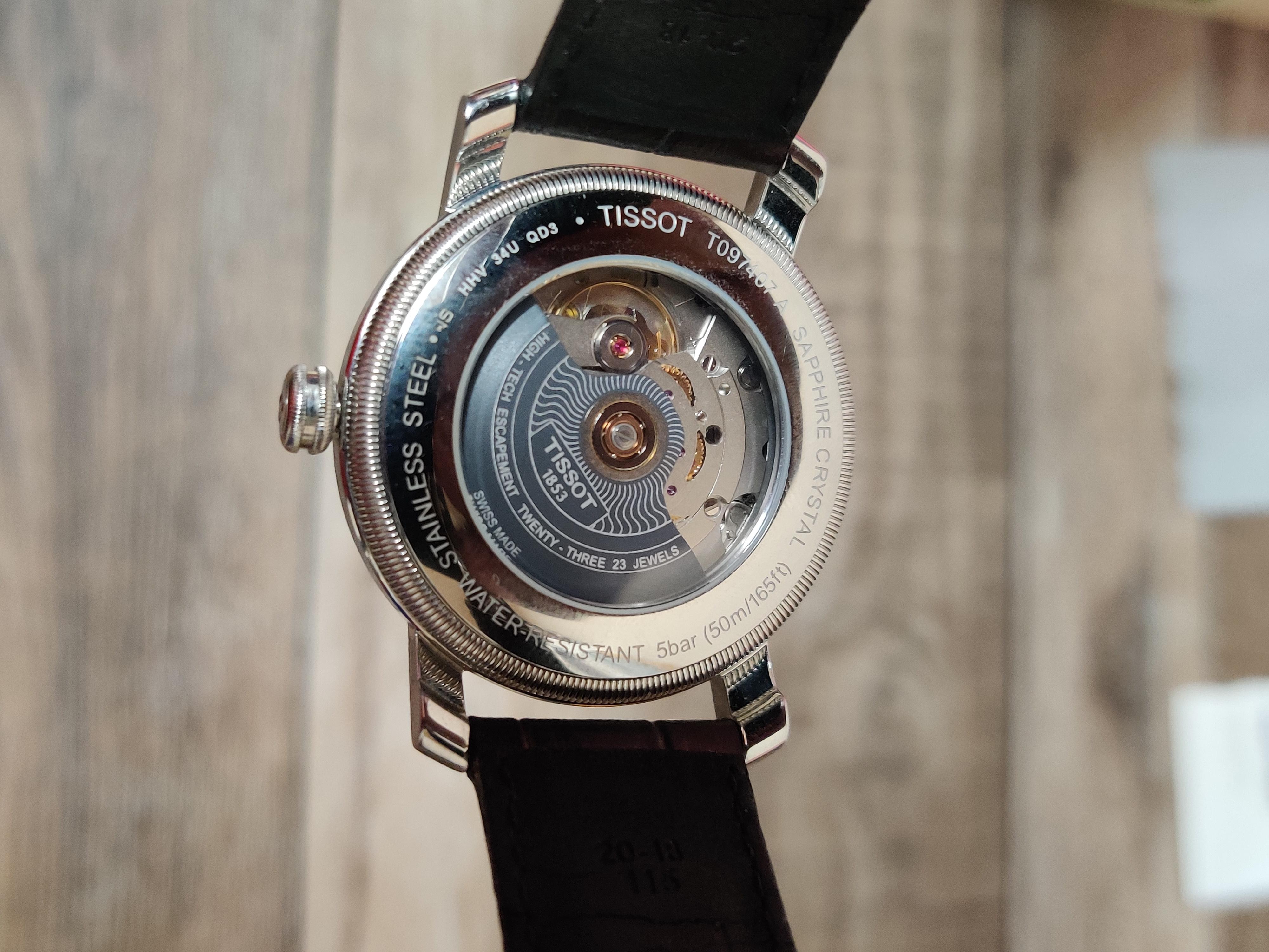 Tissot high 2024 tech escapement