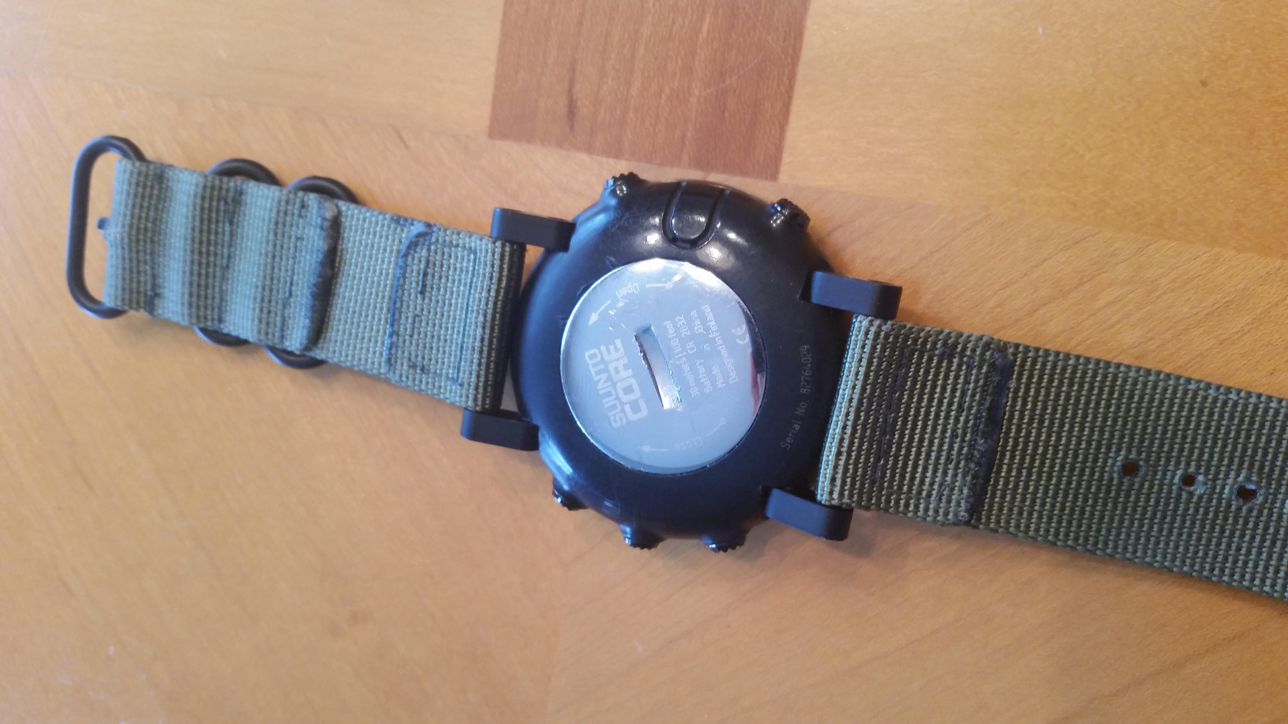 suunto core diving