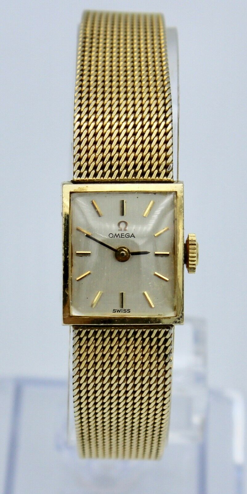 omega 14k gold watch