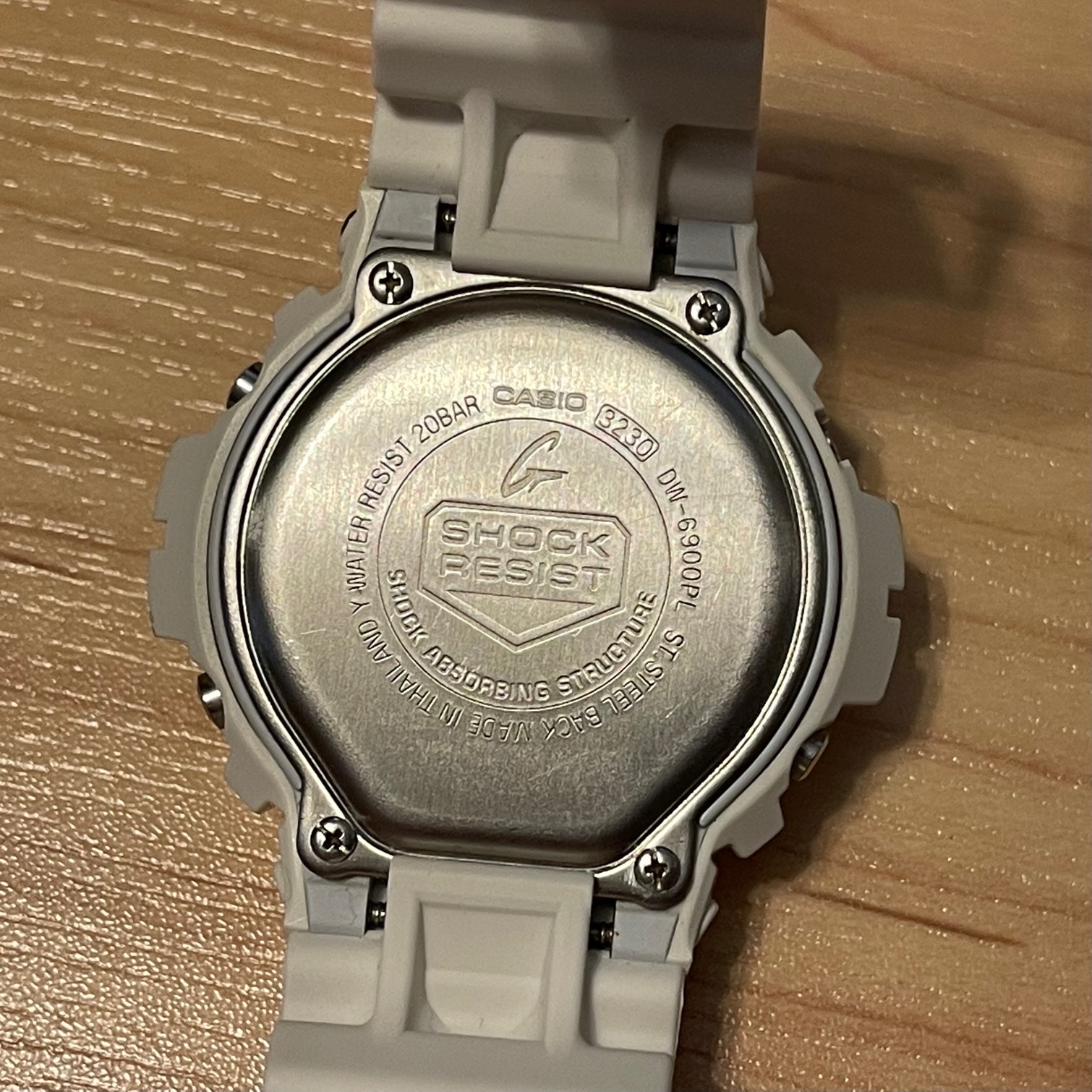 WTS] Casio G-Shock DW6900PL-7 Polarized Mirrored White Blue 
