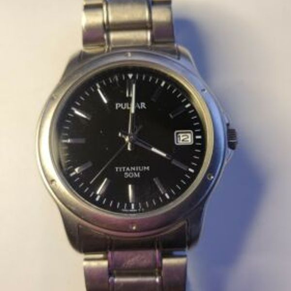PULSAR 腕時計 GENTS PULSAR TITANIUM BY SEIKO VX42-X065 | WatchCharts