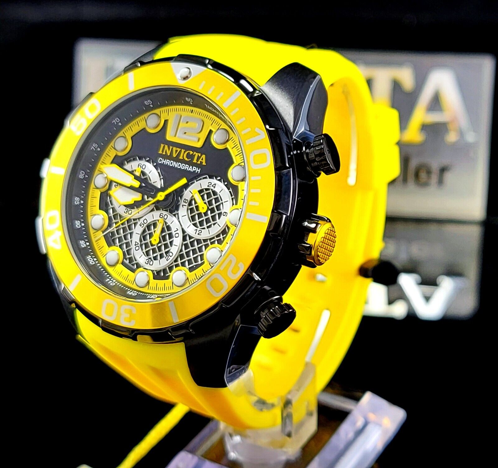 看板的モデル★オレンジ文字盤 INVICTA Pro Diver 47558 Pro Diver model 47558 | InvictaWatch.com