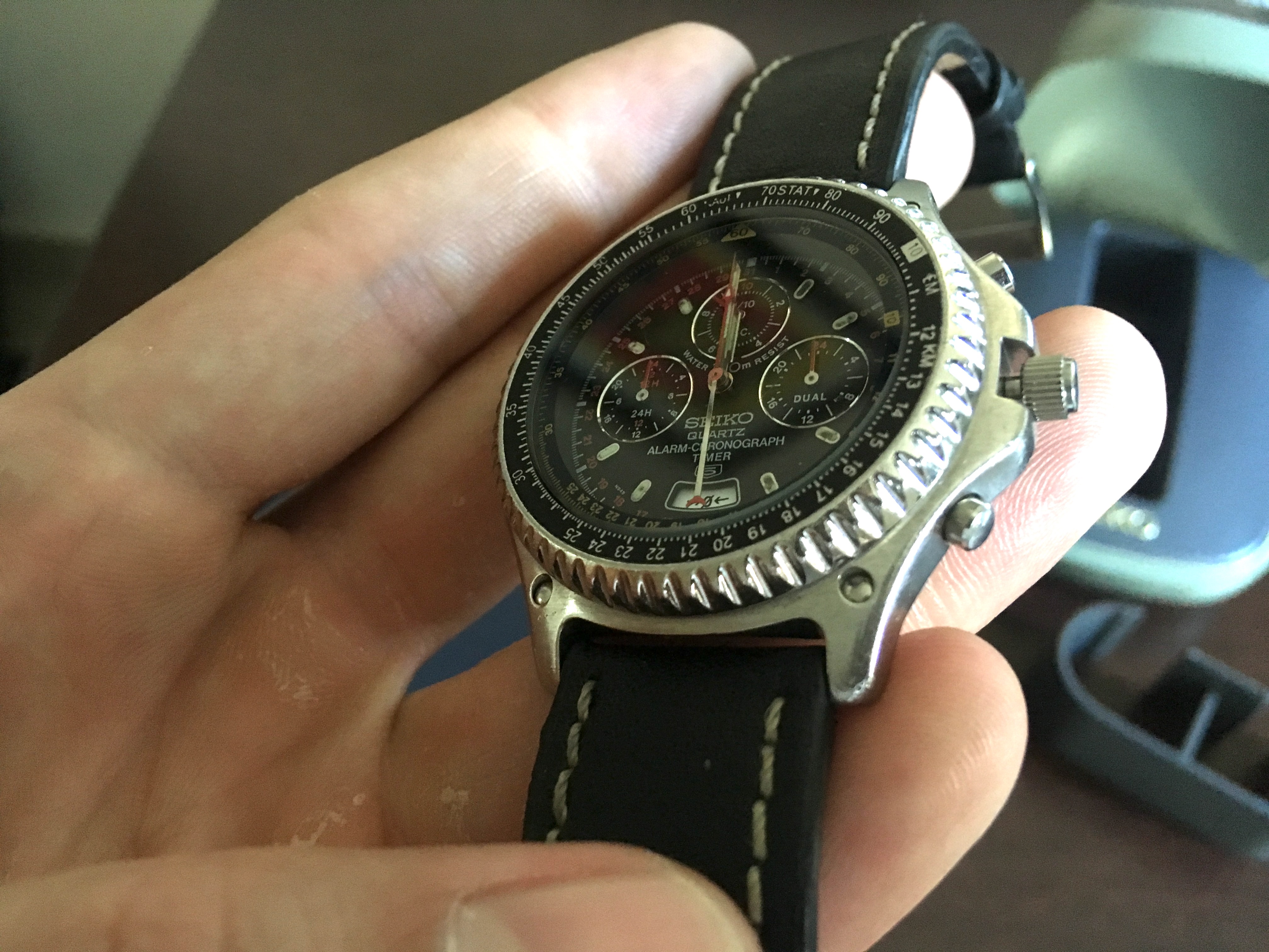 WTS] Seiko 5 N945-6A50 Quartz Alarm Chronograph Timer
