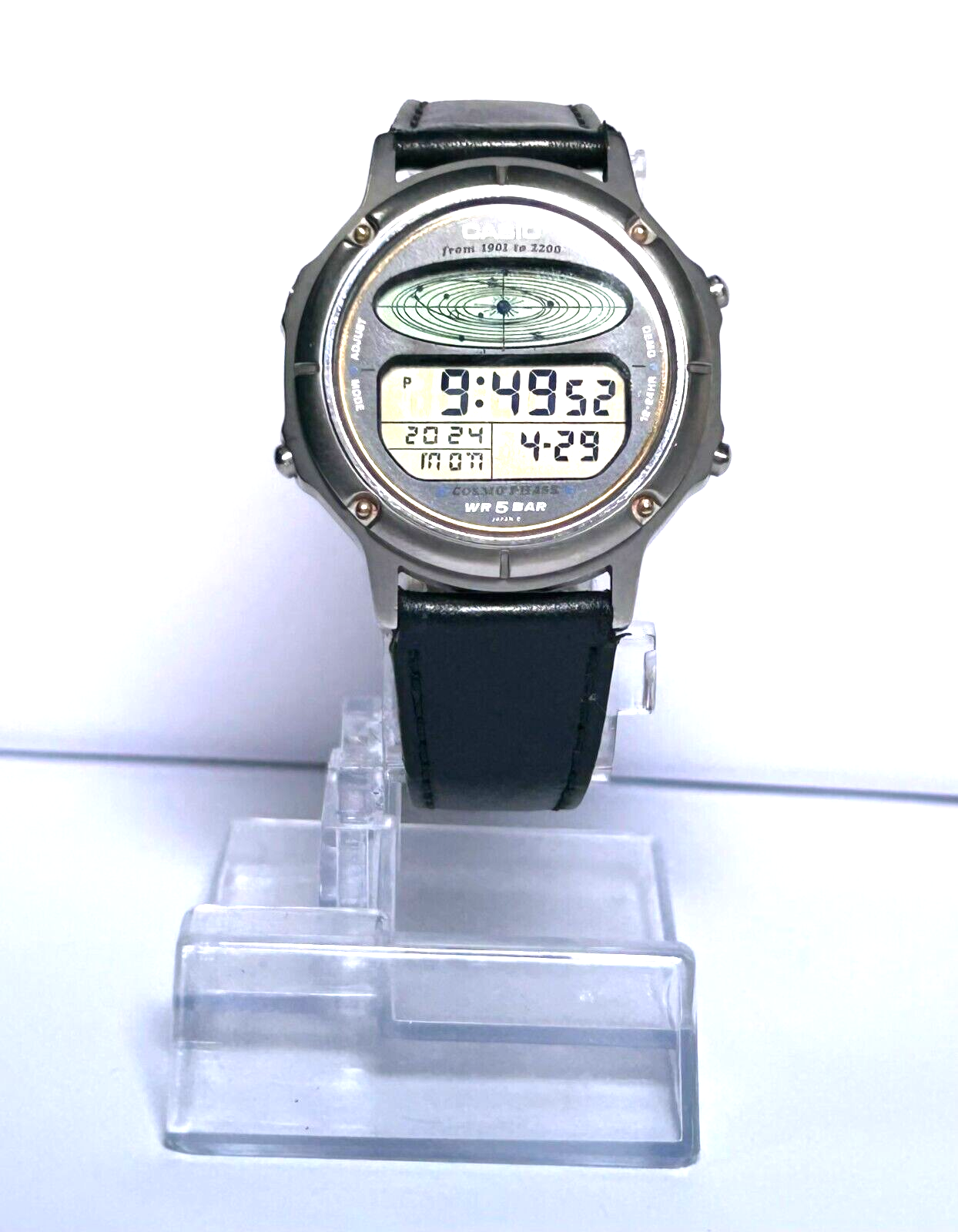 VINTAGE CASIO COSMO PHASE MODULE(830) CGW-90 NEW Battery