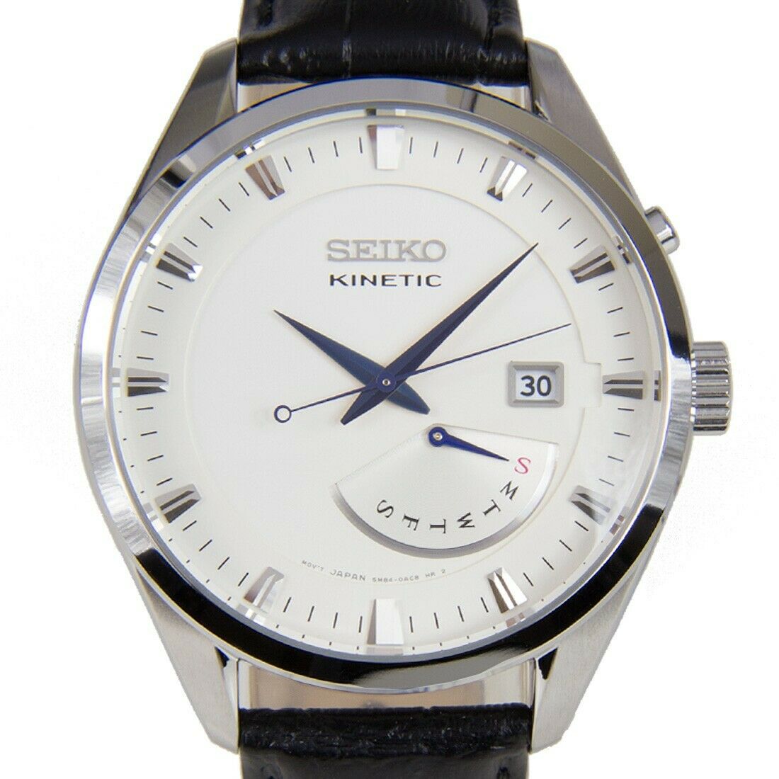 seiko kinetic leather