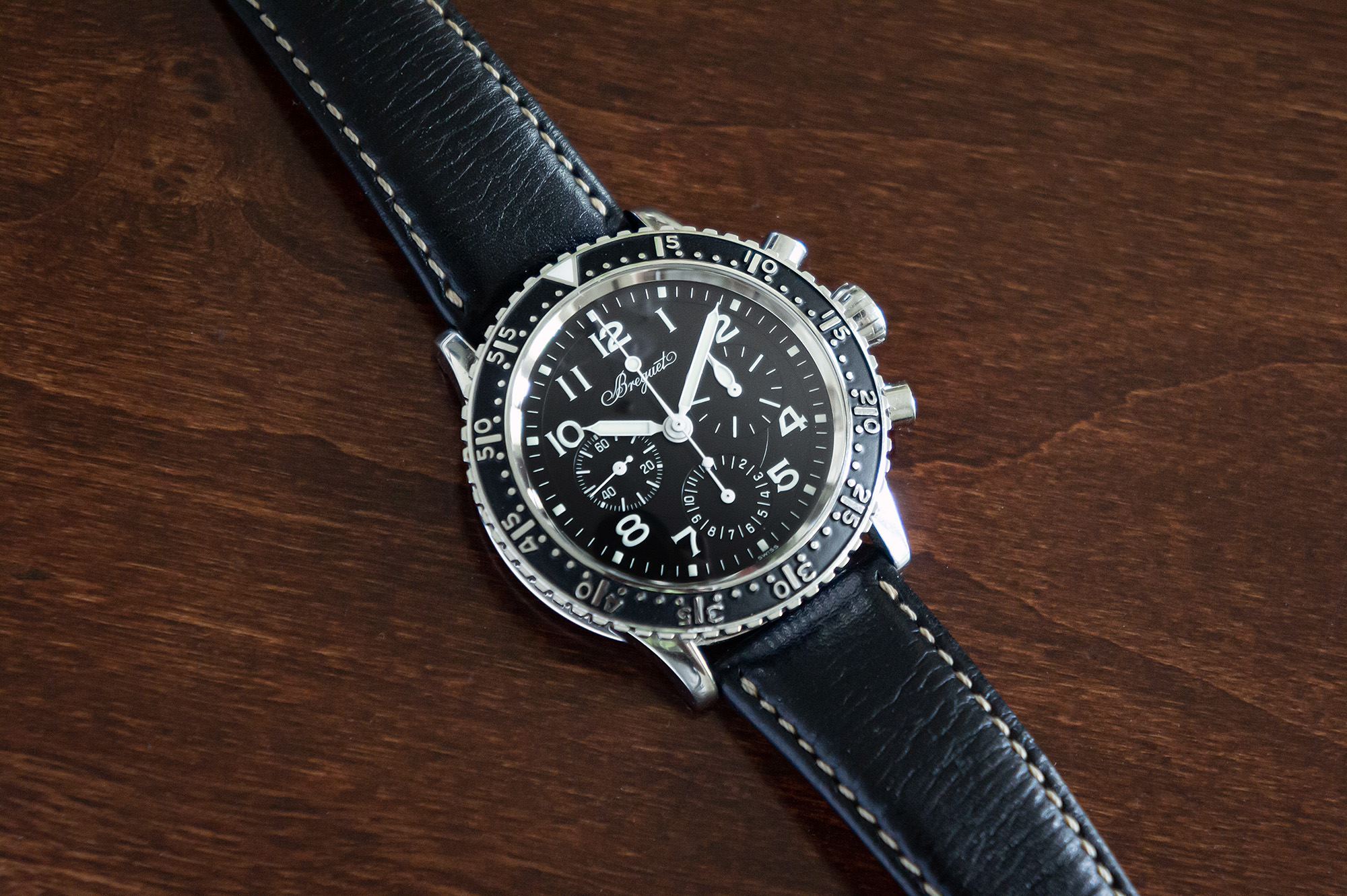 FSOT REDUCED Breguet Type XX A ronavale Flyback Chronograph