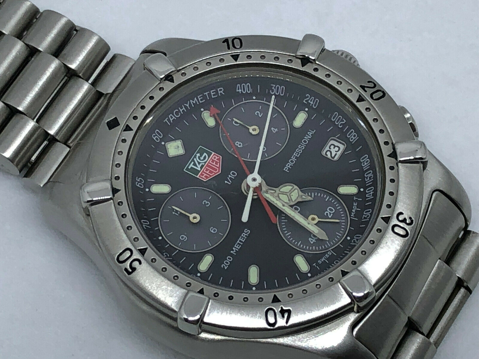 TAG HEUER 2000 PROFESSIONAL 200 METERS CHRONOGRAPH CE 1116 SS