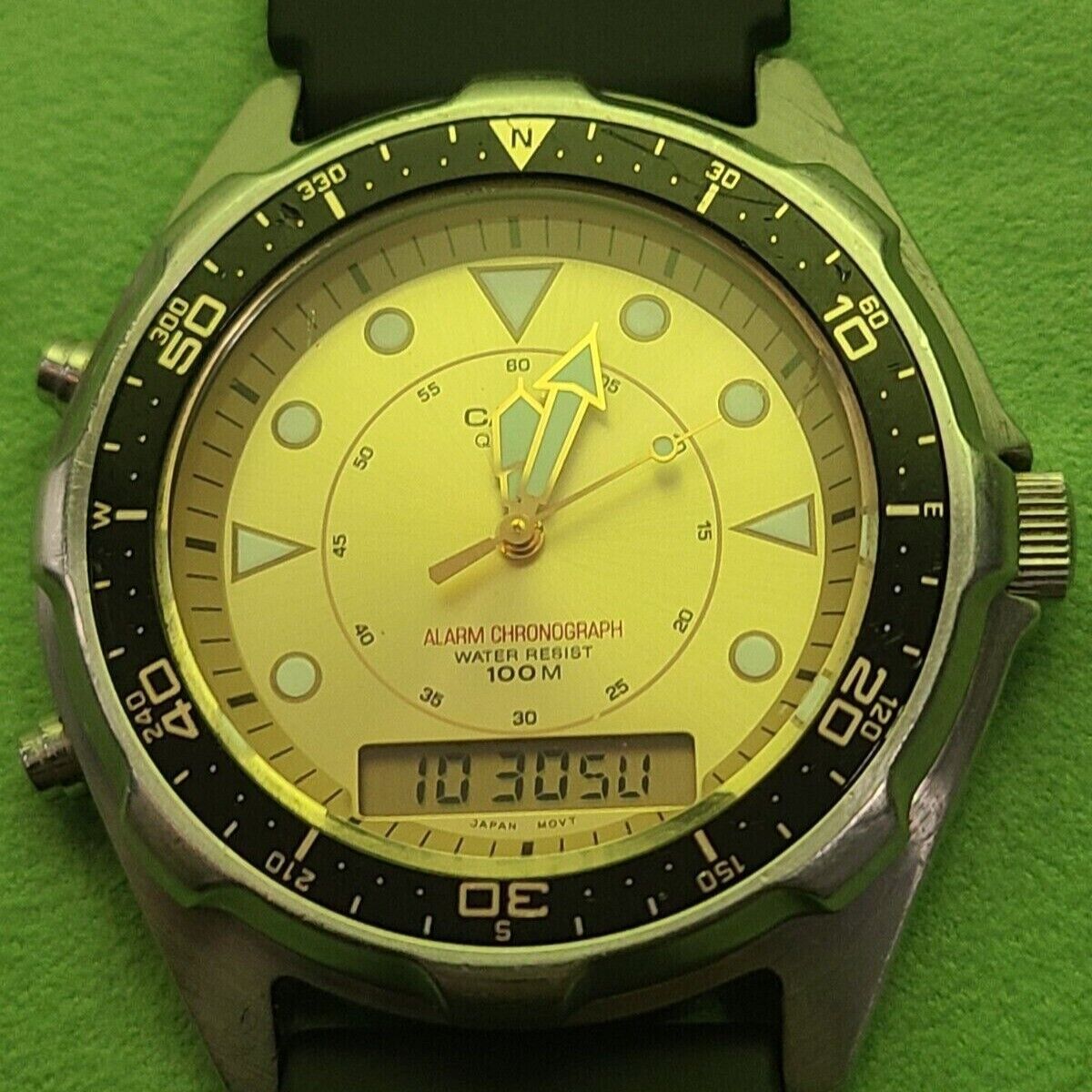 Vintage Casio Watch Mens Arnie Divers Style AMW 320R Module 2701 Gold Face WatchCharts Marketplace