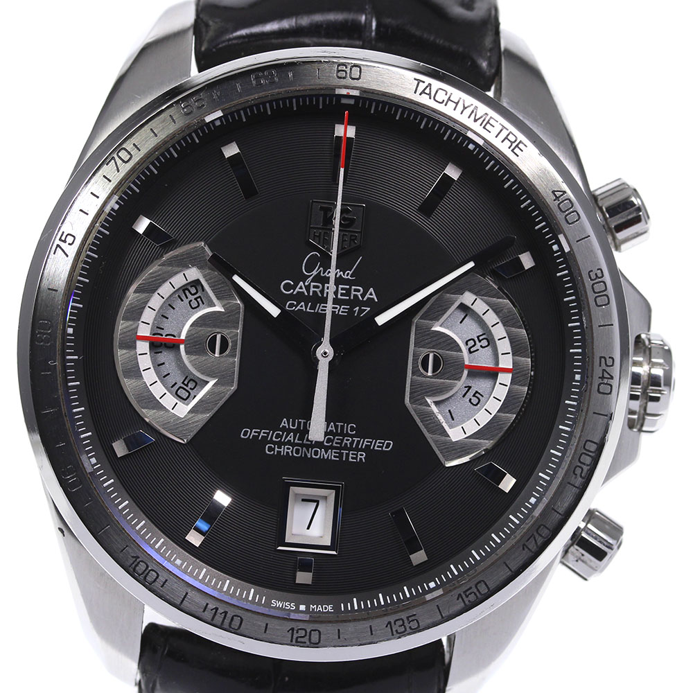 Orologio TAG HEUER Grand Carrera 43mm Calibro 17RS CAV511B.FC6225 - Foto 6